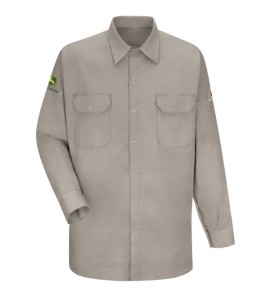 Bulwark JAW2SY Men's Midweight FR Molten Metal Work Shirt