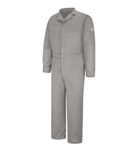 Bulwark CLD4GY Men's Lightweight Excel FR? ComforTouch? Deluxe Coverall