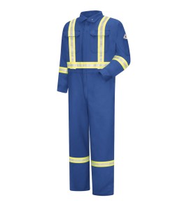 Bulwark CTBARB Men's Premium Coverall with Reflective Trim