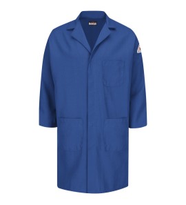 Bulwark KNL6RB Nomex FR Concealed Snap-Front Lab Coat