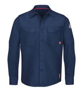 Bulwark QS40NV iQ Series Endurance Collection Men's FR Work Shirt