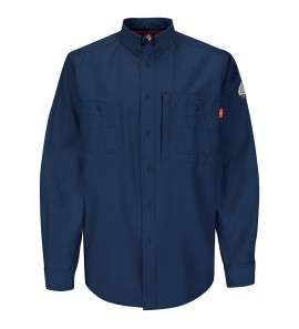 Bulwark QS42NV iQ Series Endurance Collection Men's FR Uniform Shirt