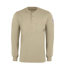 Bulwark SEL2KH Men's Lightweight FR Henley