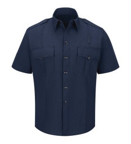 Workrite FsE2NV Mens Classic short sleeve Fire Officer shirt