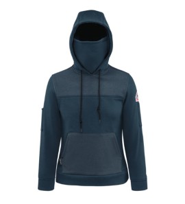 Bulwark SMM5NV Women's FR Fleece Hoodie