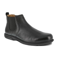 KLOEDIN WORK STEEL TOE BLAC  Plain Toe Gore Boot