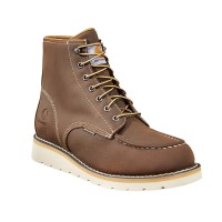 Waterproof 6" Moc Steel Toe Wedge Work Boot