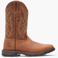 MEN BRN 11" WORK  Medium       7