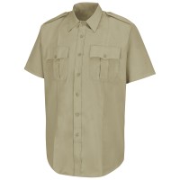 New Dimension Poplin Short Sleeve Shirt