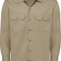 Men's Long-Sleeve Traditional Work Shirt