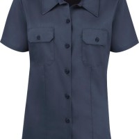 Women's Short-Sleeve Traditional Work Shirt