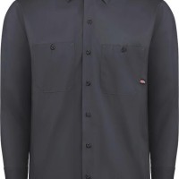 Men's Industrial Long-Sleeve Work Shirt