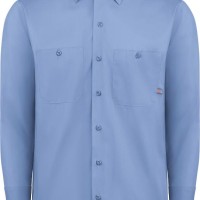 Men's Industrial Long-Sleeve Work Shirt