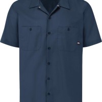 Men's Industrial Short-Sleeve Work Shirt
