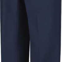 Men's Canvas Plain Front Work Pant
