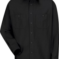 Men's Canvas Long-Sleeve Work Shirt