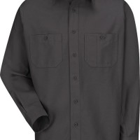 Men's Canvas Long-Sleeve Work Shirt