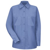 Women's Long Sleeve Industrial Work Shirt