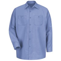 Men's Long Sleeve Industrial Work Shirt