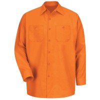 Men's Long Sleeve Industrial Work Shirt