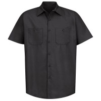 Men's Short Sleeve Industrial Work Shirt