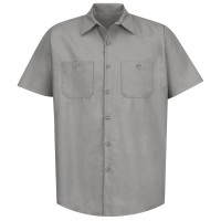 Men's Short Sleeve Industrial Work Shirt