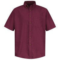 Men's Short Sleeve Poplin Dress Shirt