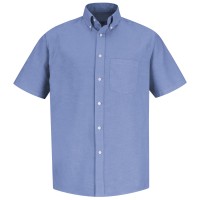 Men's Short Sleeve Executive Oxford Dress Shirt