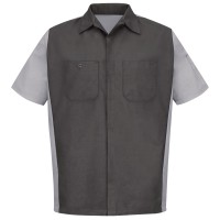 Men's Short Sleeve Two-Tone Crew Shirt