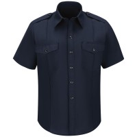 Men's Classic Short Sleeve Fire Chief Shirt
