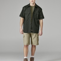 Men's Short-Sleeve Traditional Work Shirt