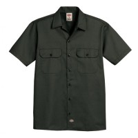 Men's Short-Sleeve Traditional Work Shirt